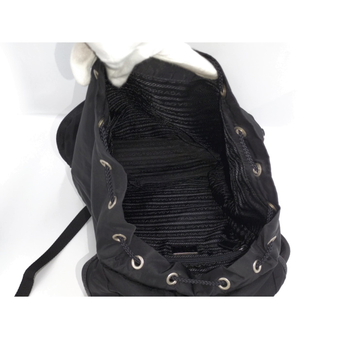 PRADA - PRADA リュックサック バックパック ナイロン レザー PRADA - PRADA リュックサック バックパック ナイロン レザー