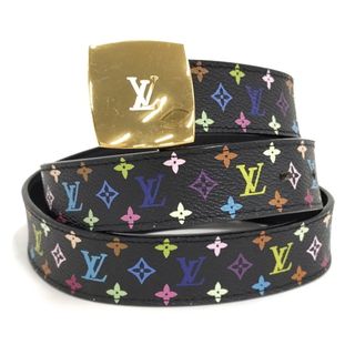 ルイヴィトン(LOUIS VUITTON)のLOUIS VUITTON サンチュール LVカット ベルト マルチカラー(ベルト)