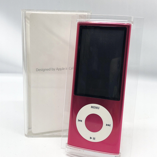 アイポッド(iPod)のアップル Apple iPod nano 8GB ピンク MC050J/A(ポータブルプレーヤー)