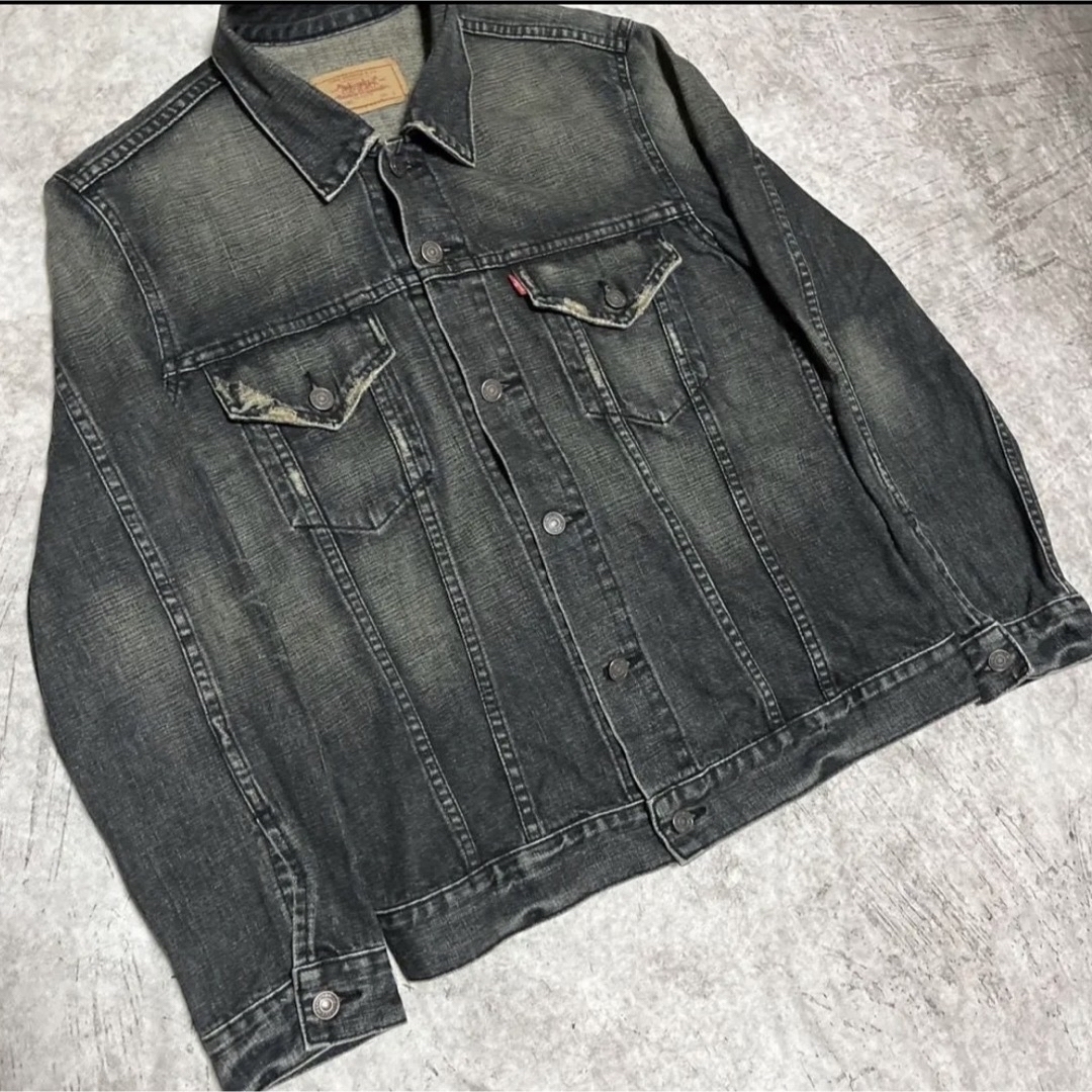 Levi's リーバイス 70599 先染め ブラック デニムジャケット