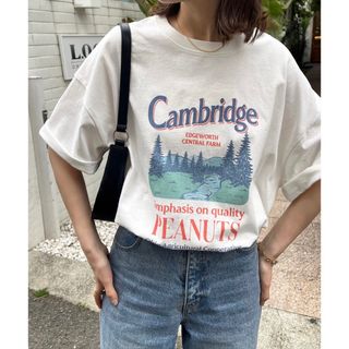 ディスコート(Discoat)の【新品タグ付き】Discoat CamBridgeスーベニアビックTシャツ(Tシャツ(半袖/袖なし))