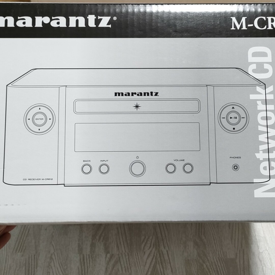 marantz - 【新品・未開封】マランツ M-CR612(シルバーゴールド)【送料