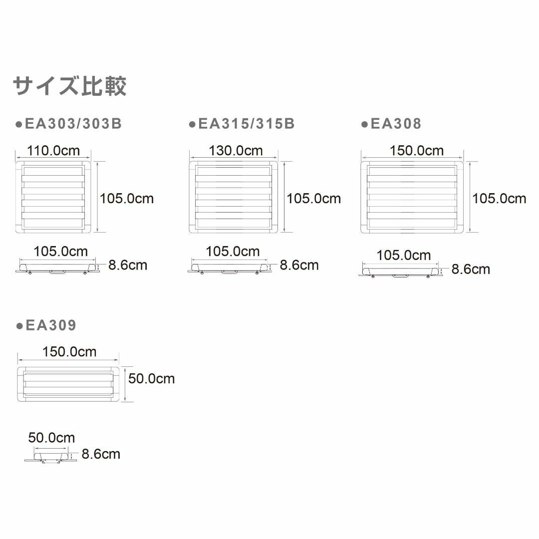 Terzo テルッツォ (by PIAA) ルーフラック 1個入 長さ:150c