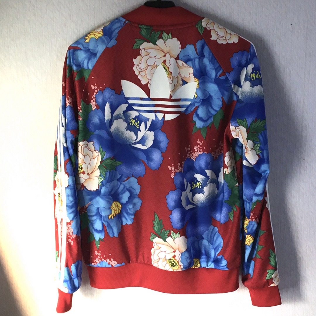 adidas × ザ ファーム カンパニー 牡丹柄 トラック ジャケット 花柄