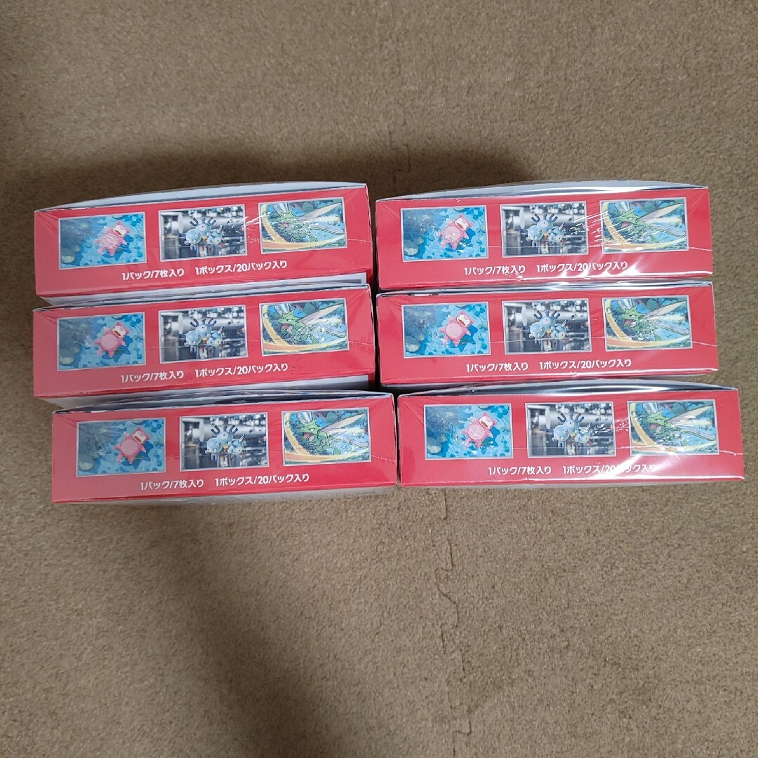 ポケモンカード 151 シュリンク付き　6BOX