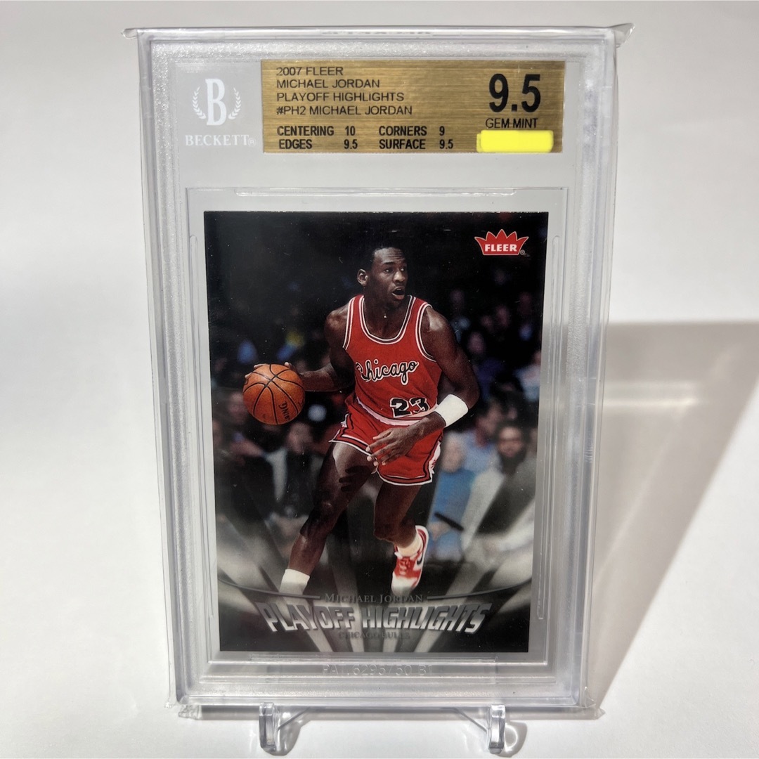 NBAカード　ジョーダン　Fleer Michael Jordan BGS9.5エンタメ/ホビー