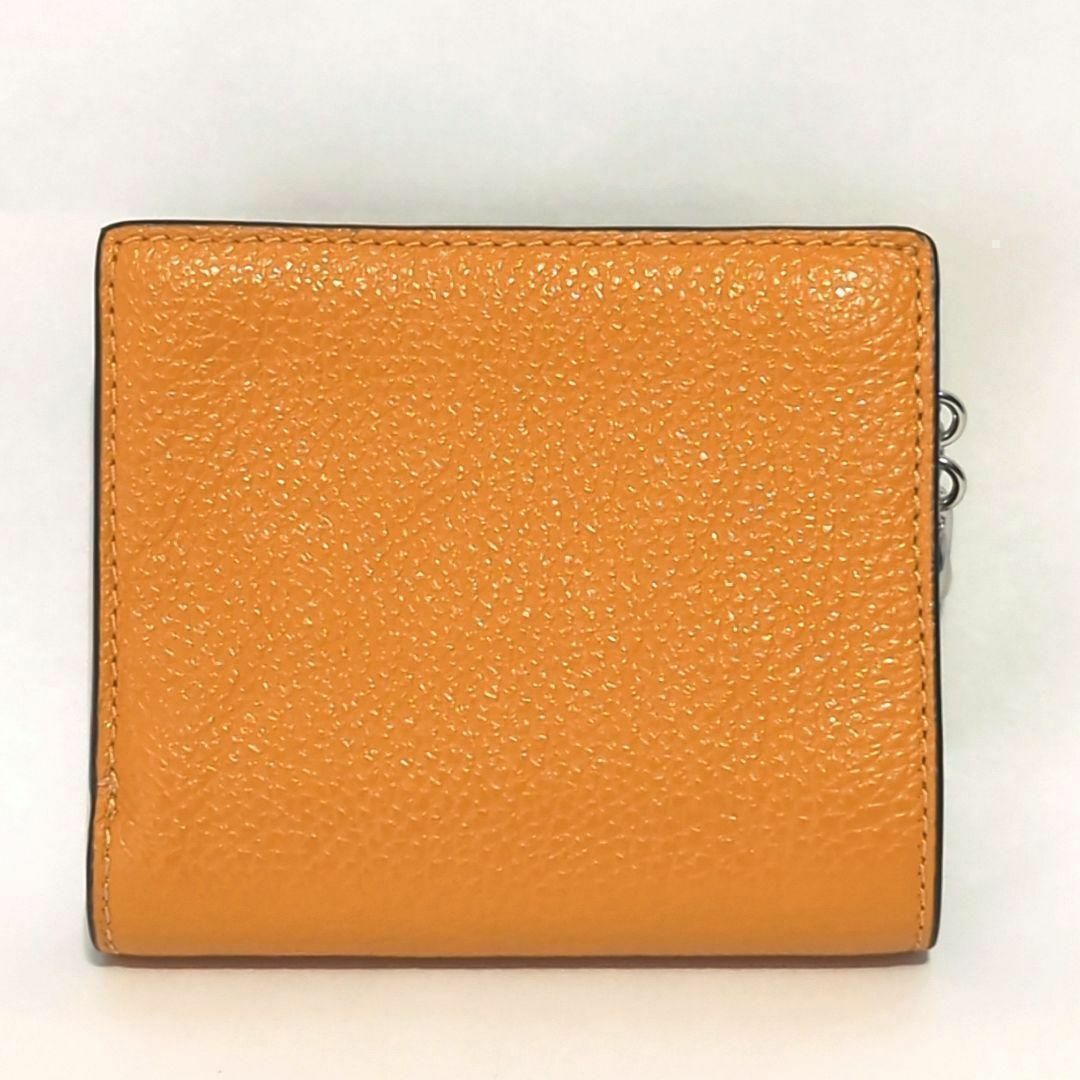 ❤新品未使用❤COACH　二つ折り財布　オレンジ