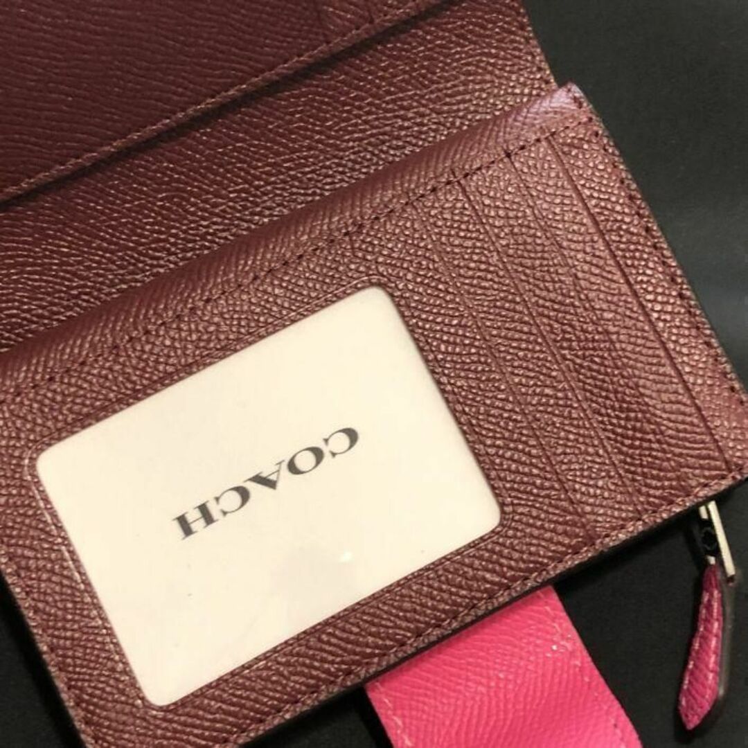 ❤新品未使用❤COACH　二つ折り財布　ピンク