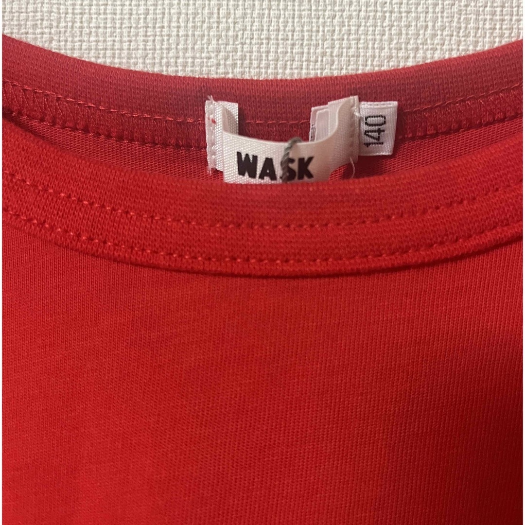 WASK(ワスク)の【WASK】接触冷感  カレッジロゴ　ビッグ　シルエット　Ｔシャツ　１４０ｃｍ キッズ/ベビー/マタニティのキッズ服男の子用(90cm~)(Tシャツ/カットソー)の商品写真