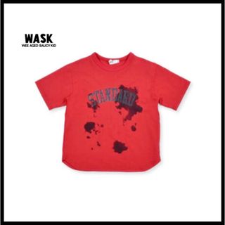 ワスク(WASK)の【WASK】接触冷感  カレッジロゴ　ビッグ　シルエット　Ｔシャツ　１４０ｃｍ(Tシャツ/カットソー)