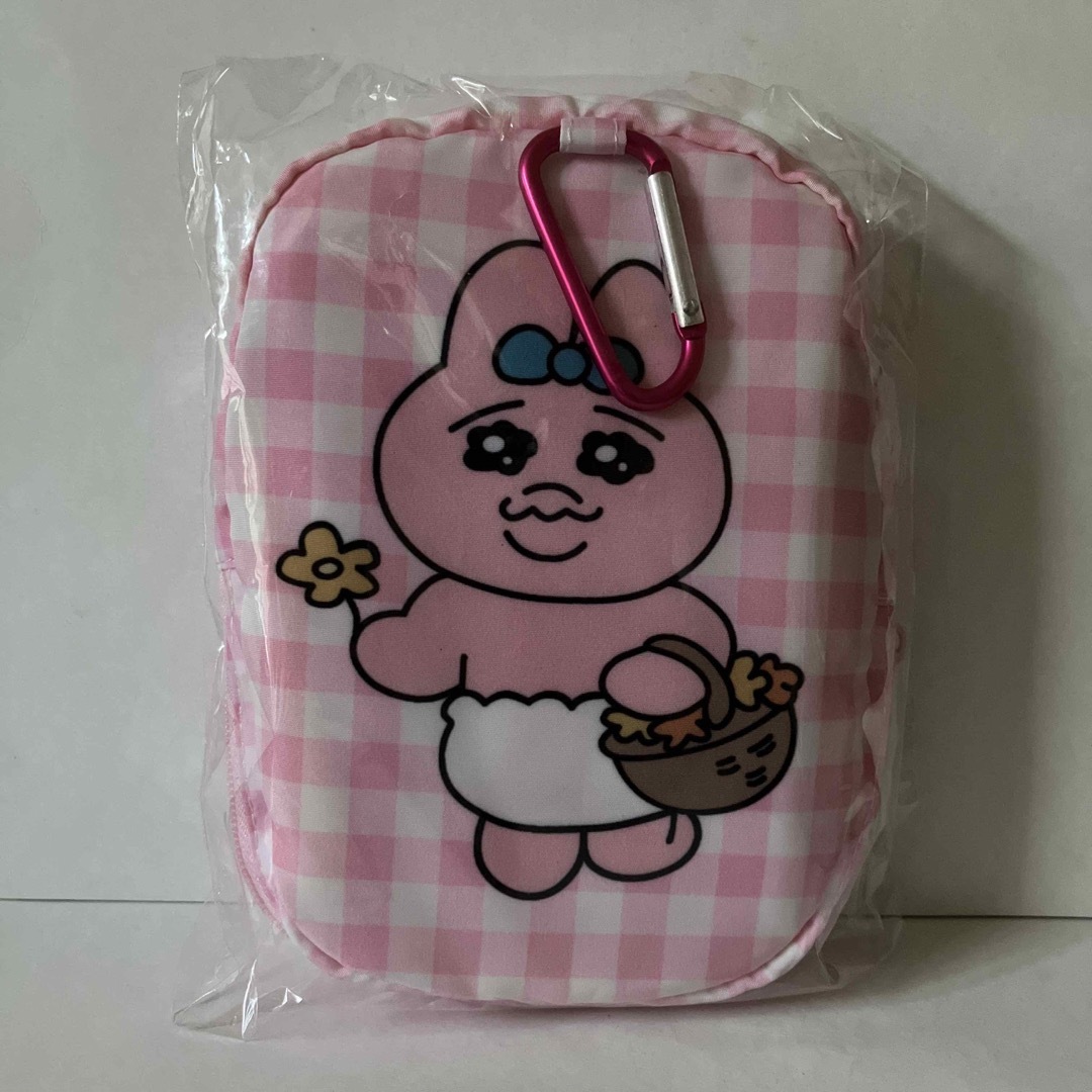 おぱんちゅうさぎ 収納ポーチ付きエコバッグ(フラワー) | フリマアプリ ラクマ