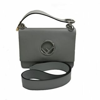 フェンディ(FENDI)のフェンディ/FENDI/ショルダーバッグ/キャナイエフ/レザー/グレー/8BT284【BAG4148】(ショルダーバッグ)