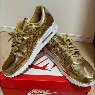 NIKE AIR MAX 90SP 26.5cm ゴールド