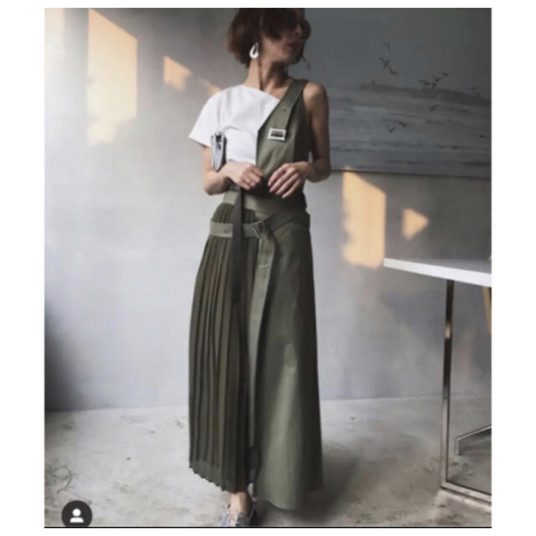 Ameri VINTAGE(アメリヴィンテージ)のアメリヴィンテージ 心斎橋店限定 BELT TIE SET UP SKIRT レディースのレディース その他(セット/コーデ)の商品写真