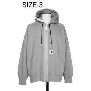 サカイ(sacai)のCarhartt x sacai Hoodie " Light Gray "(パーカー)