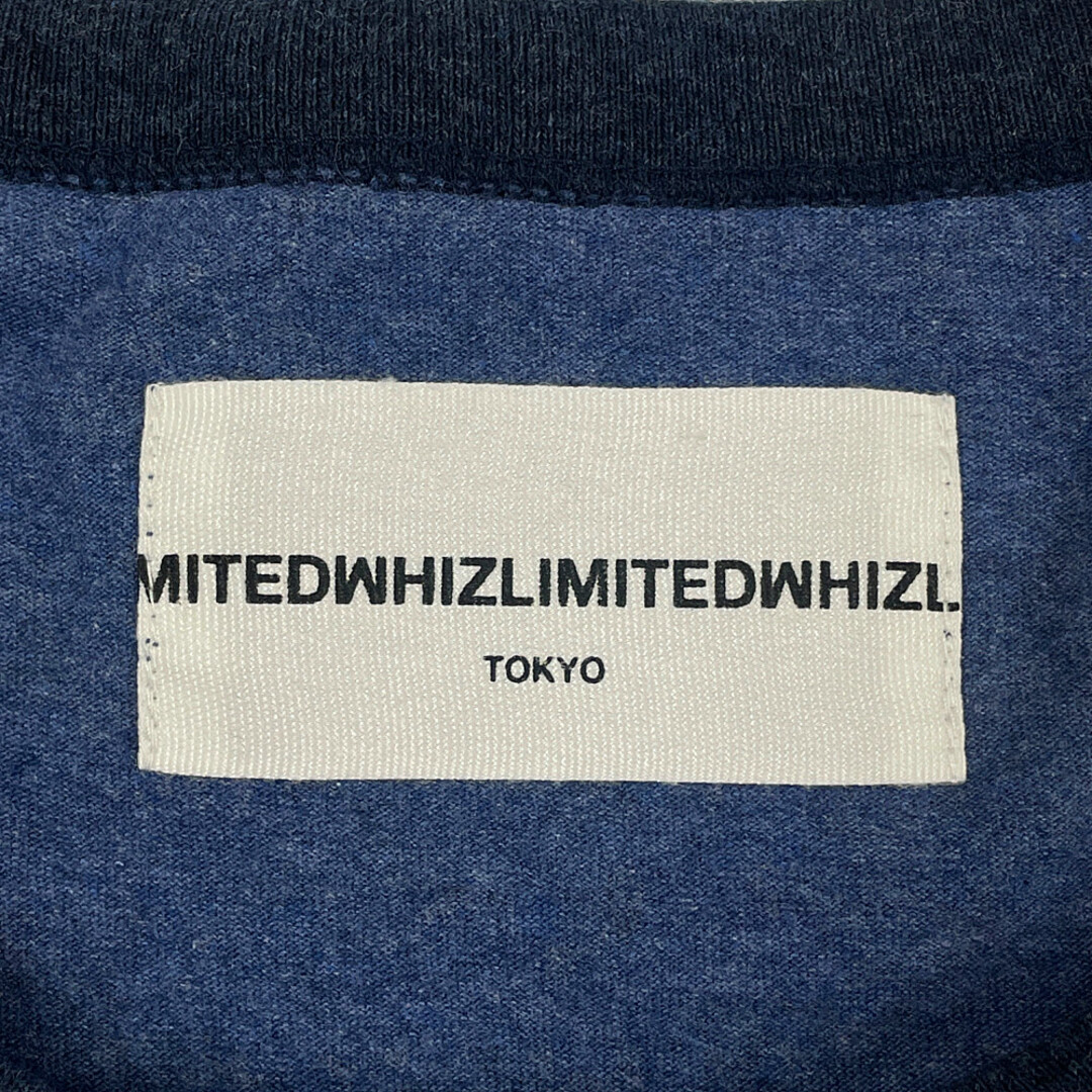 whiz(ウィズ)のWHIZ LIMITED ウィズ 23SS ポケット付き リンガー 半袖Ｔシャツ 青 サイズM 正規品 / B4278 メンズのトップス(Tシャツ/カットソー(半袖/袖なし))の商品写真