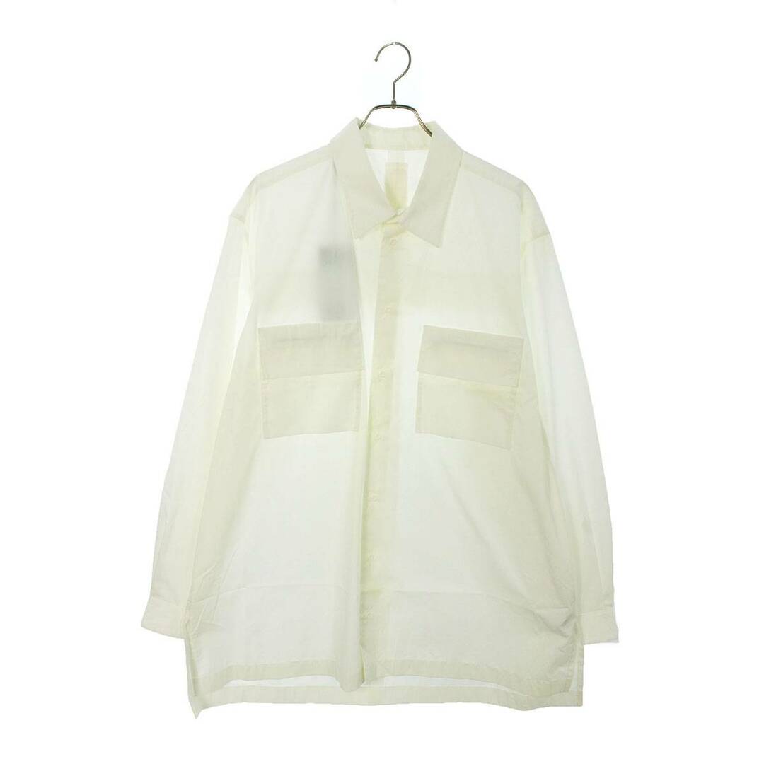 ナイキ  ESC Woven Shirt DN4096-100 胸ポケットウーブン長袖シャツ メンズ XL