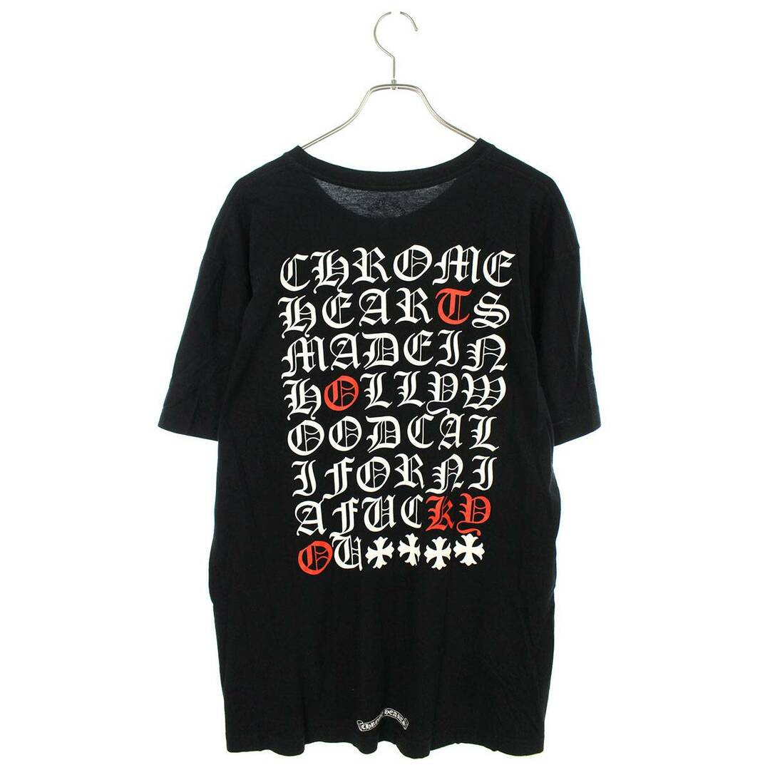 クロムハーツ CH T-SHRT/1 バック英字プリントTシャツ メンズ XL