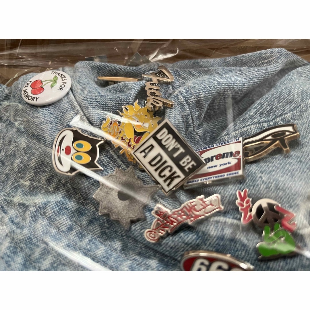 Supreme Pins Crusher Denim ハット Supreme Pins Crusher Denim ハット