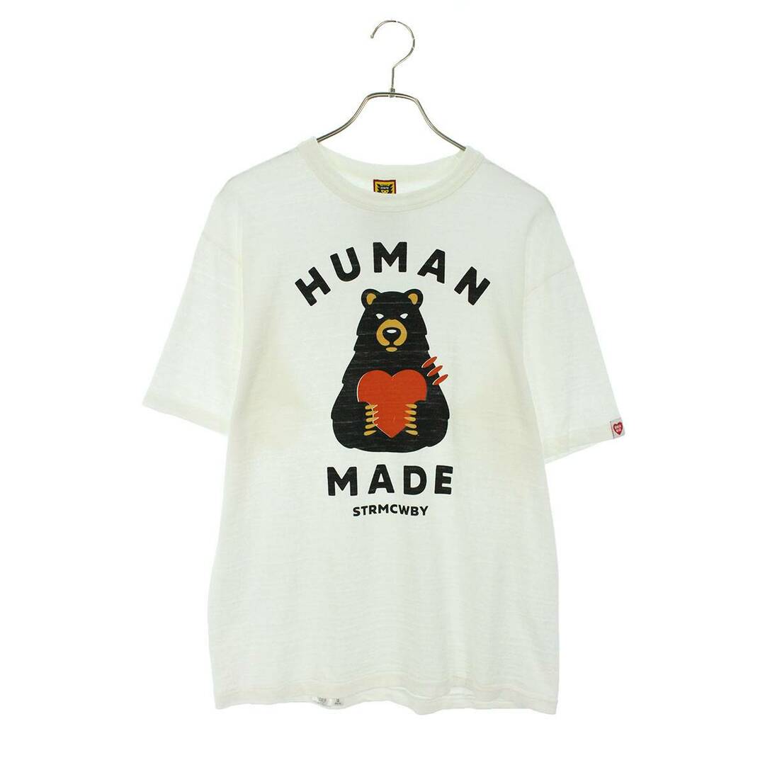 ヒューマンメイド  Graphic T-Shirt #13 ベアーロゴプリントTシャツ メンズ L