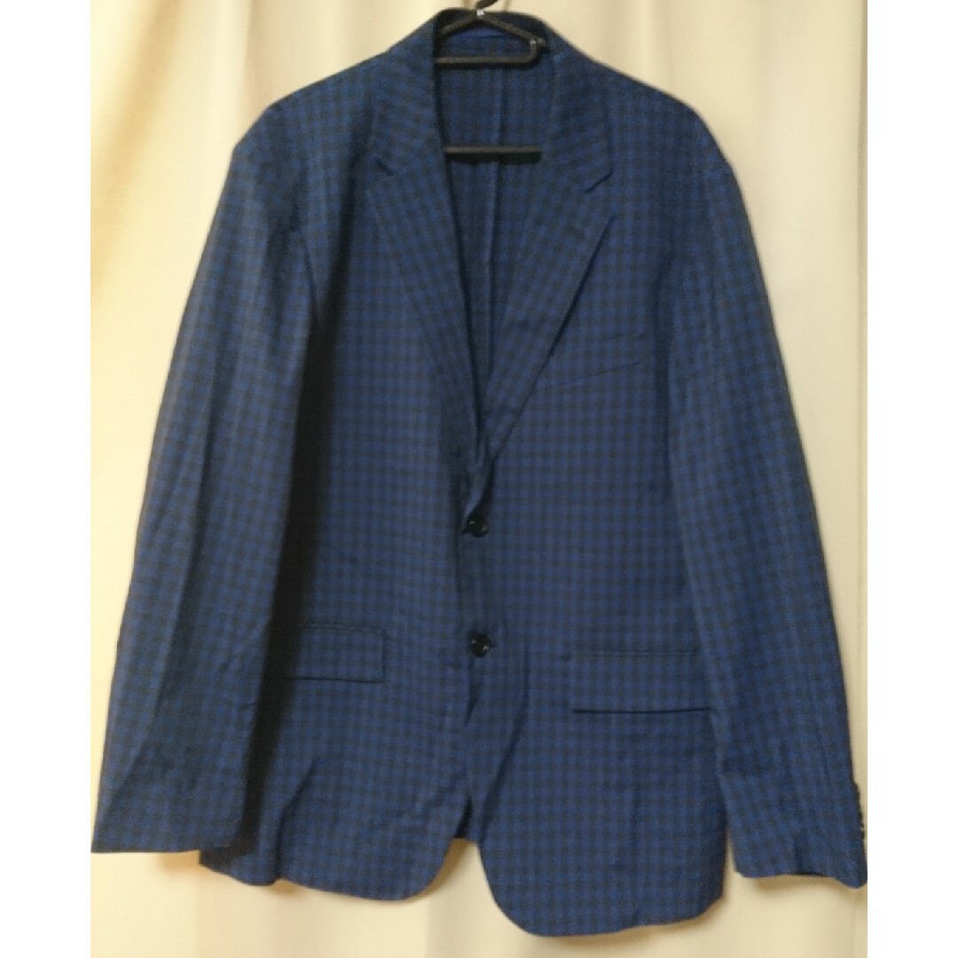 ユニクロ marni テーラードジャケット(ブルーチェック) XS(大人 ユニクロ marni テーラードジャケット(ブルーチェック) XS(大人