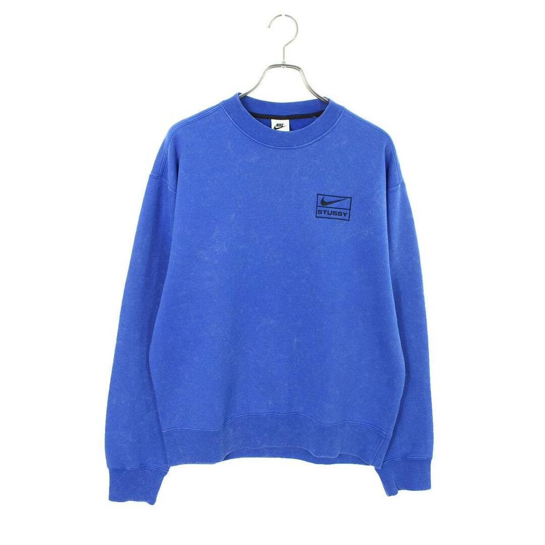 stussy nike acid wash fleece crew S