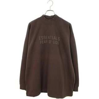 フィアオブゴッド(FEAR OF GOD)のフォグ  ESSENTIALS RELAXED CREWNECK PLUM ロゴクルーネックスウェット メンズ M(スウェット)