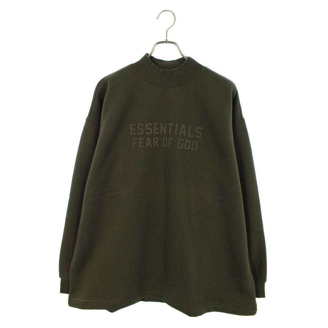 フォグ  ESSENTIALS RELAXED CREWNECK OFF BLACK ロゴクルーネックスウェット メンズ M