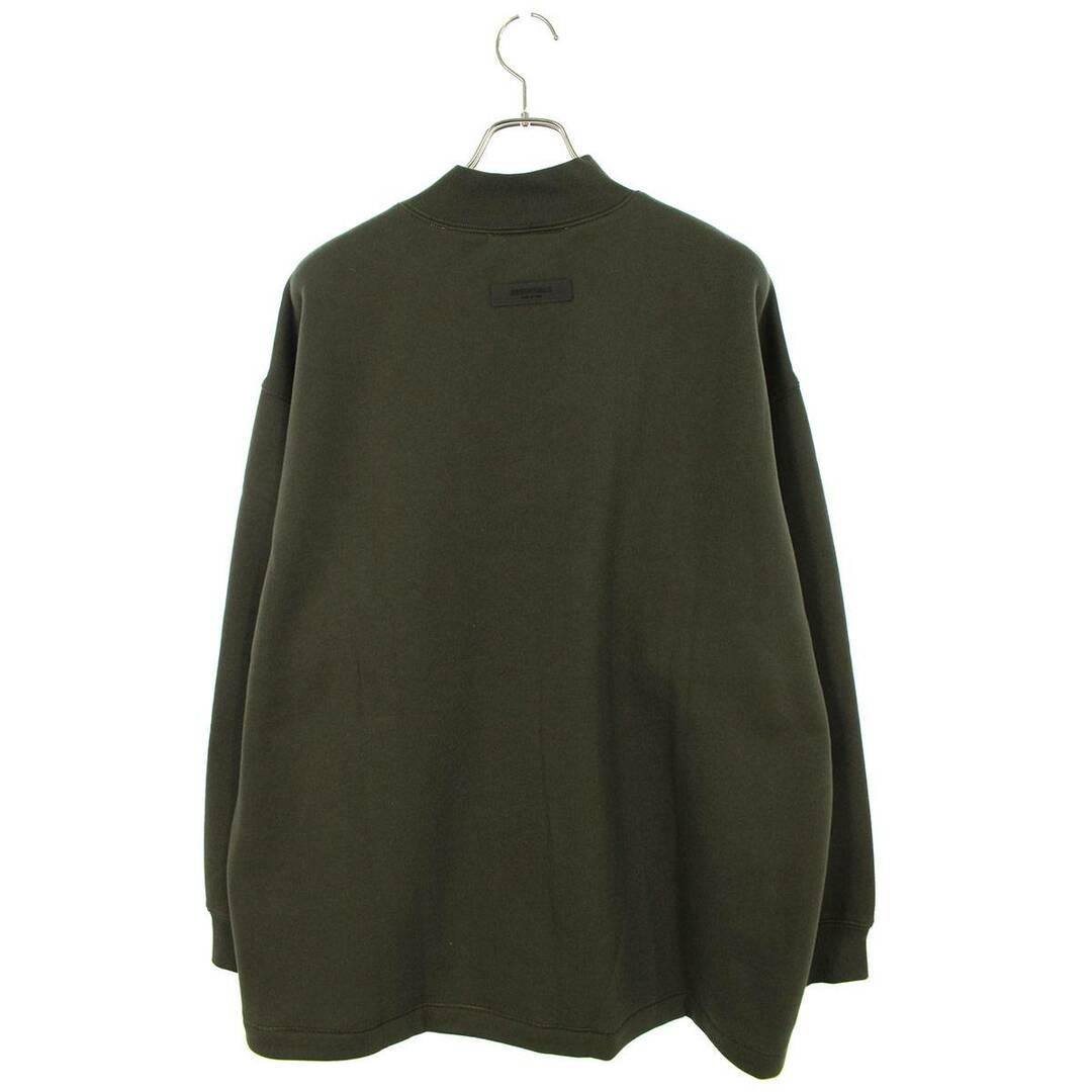 フォグ  ESSENTIALS RELAXED CREWNECK OFF BLACK ロゴクルーネックスウェット メンズ M