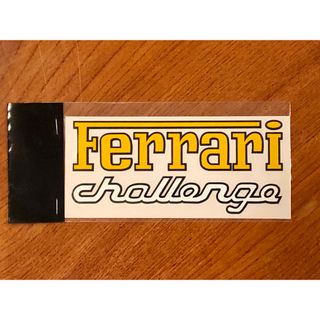 フェラーリ(Ferrari)のFerrari challenge ステッカー 正規品【ラスト1点】(その他)