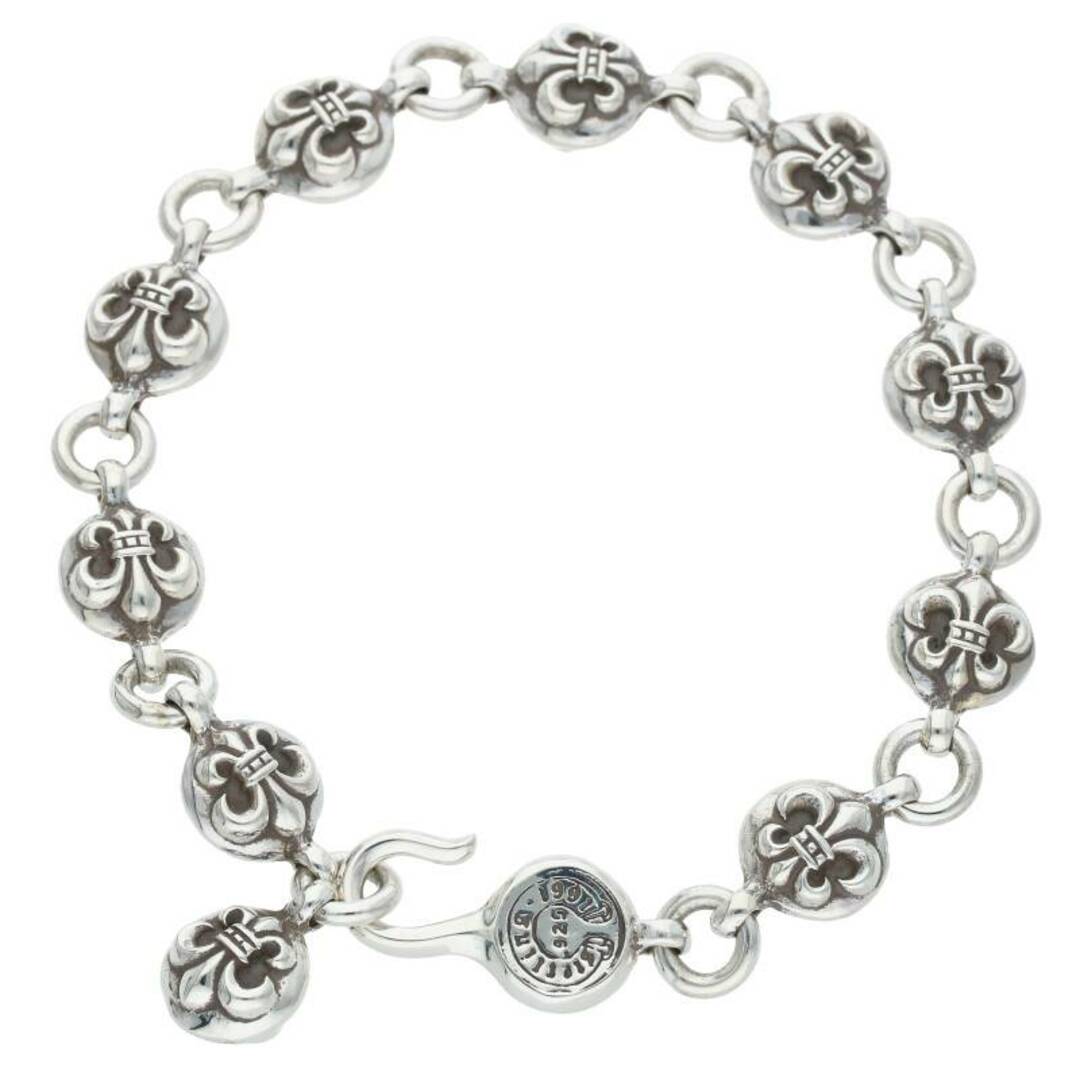 Chrome Hearts(クロムハーツ)のクロムハーツ  NO2 BS FLUER BALL/#2 BSフレアボール シルバーブレスレット メンズ #2 メンズのアクセサリー(ブレスレット)の商品写真