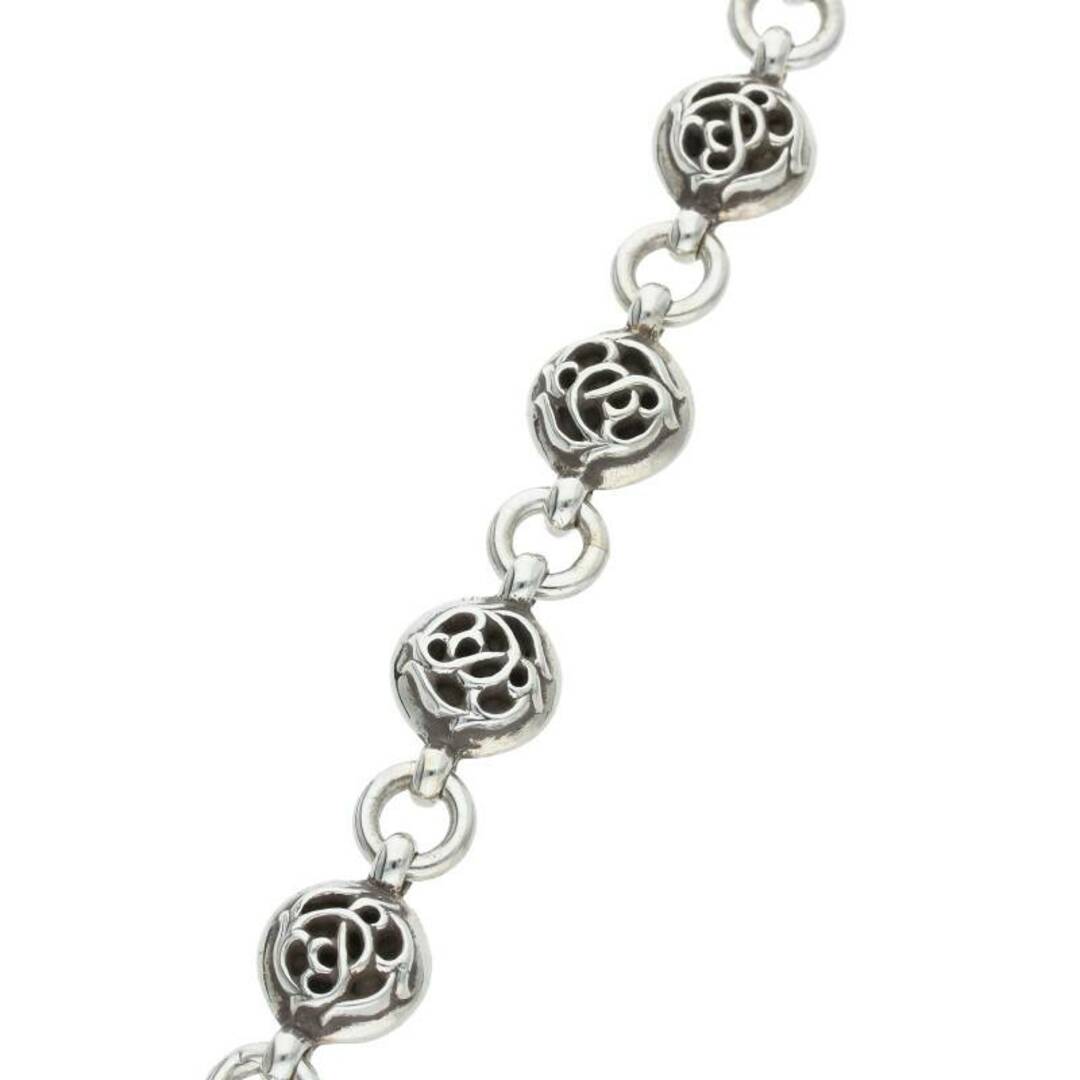 Chrome Hearts(クロムハーツ)のクロムハーツ  NO2 FLRL BALL/#2フローラルボール シルバーブレスレット メンズ #2 メンズのアクセサリー(ブレスレット)の商品写真