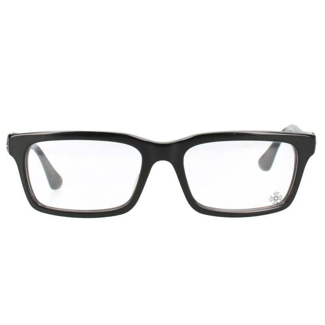ファッション小物クロムハーツ  RUMPLEFORESKIN-A ダガーテンプルスクエア型サングラス/眼鏡 メンズ