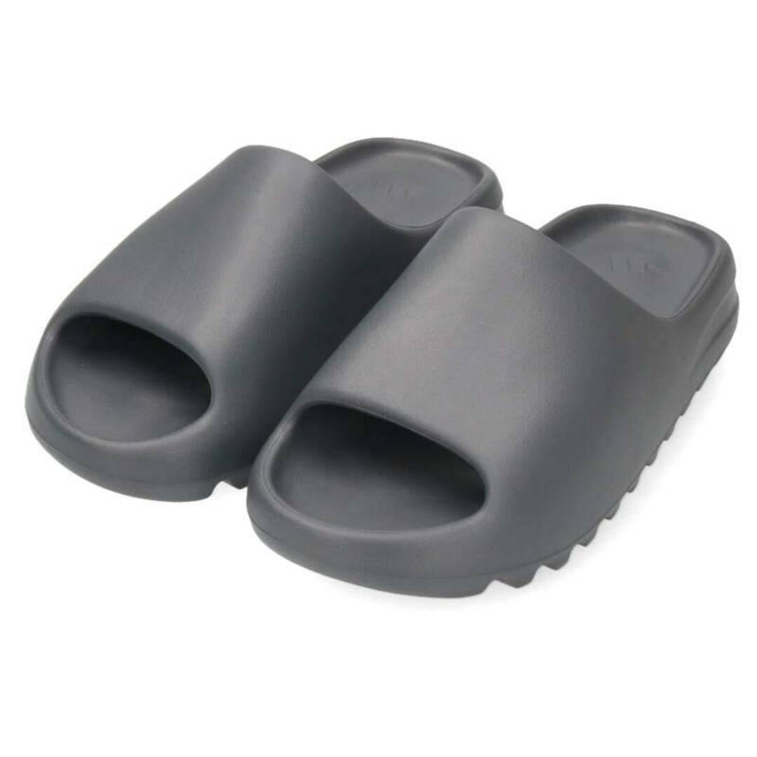 アディダス カニエウエスト  YEEZY SLIDE SLATE GREY ID2350 イージースライドスレートグレーサンダル メンズ 27.5cm