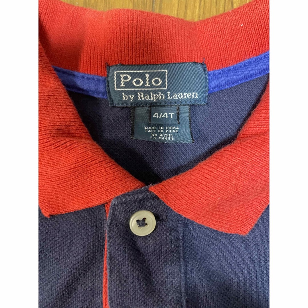 POLO RALPH LAUREN(ポロラルフローレン)のPOLO ラルフローレン ポロシャツ 100 110 キッズ/ベビー/マタニティのキッズ服男の子用(90cm~)(Tシャツ/カットソー)の商品写真