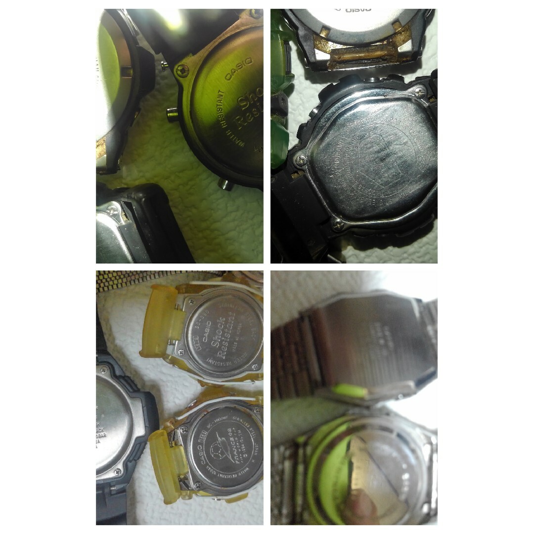 G-SHOCK(ジーショック)のCASIO　カシオの時計　ジャンク メンズの時計(腕時計(デジタル))の商品写真