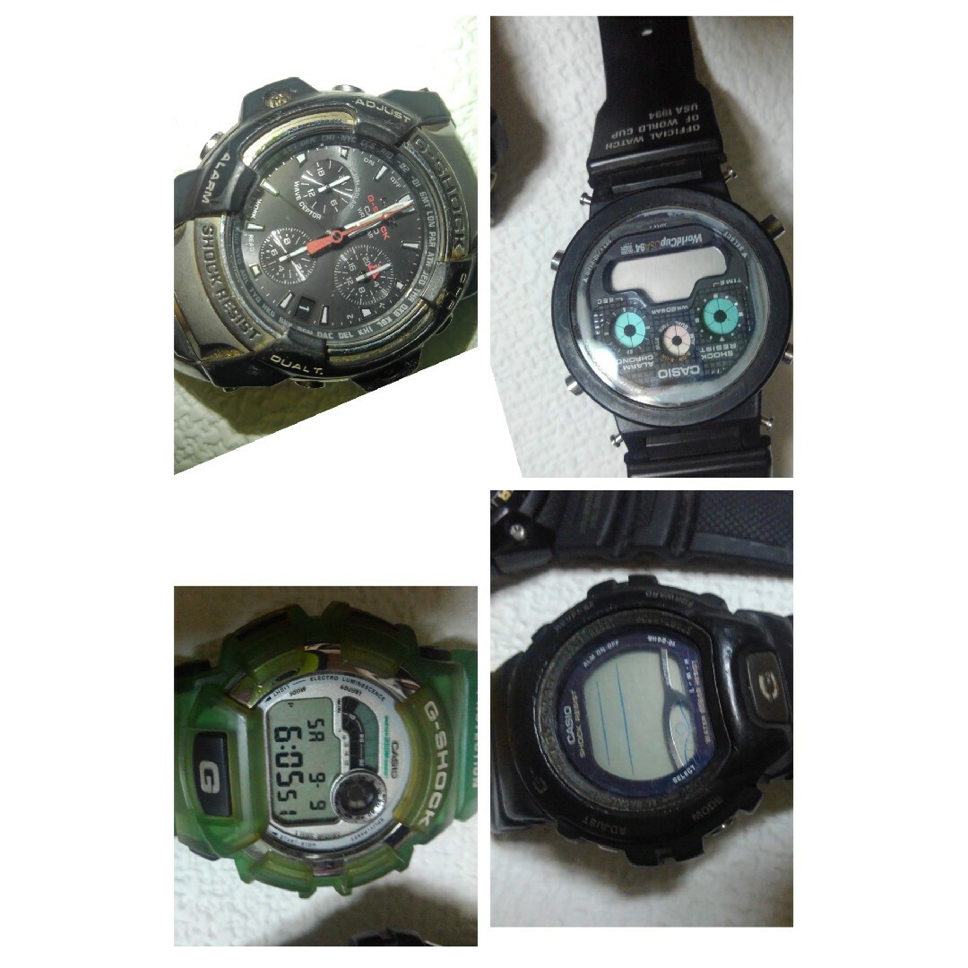 G-SHOCK(ジーショック)のCASIO　カシオの時計　ジャンク メンズの時計(腕時計(デジタル))の商品写真
