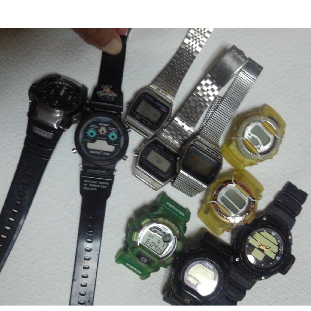 G-SHOCK(ジーショック)のCASIO　カシオの時計　ジャンク メンズの時計(腕時計(デジタル))の商品写真