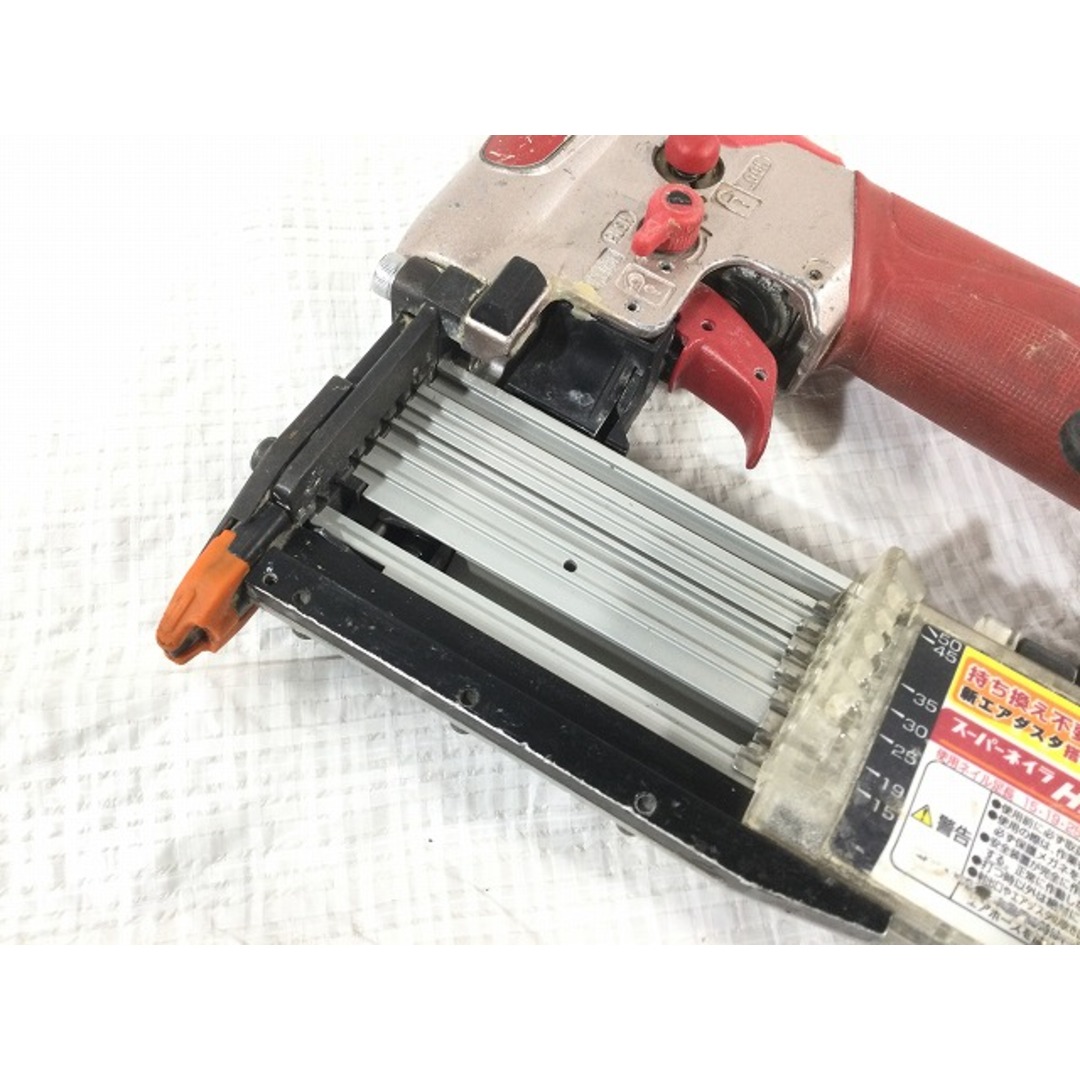 ☆中古品☆MAX マックス 高圧 50mm ピンネイラ HA-50P2(D) ケース付 ピンタッカー ピン釘打ち機 ピン釘打機 エア工具 78323