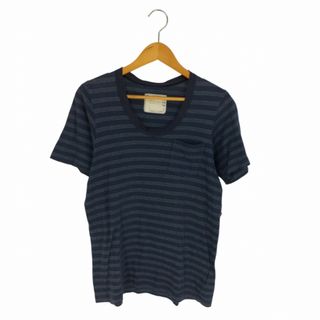 サカイ(sacai)のSacai(サカイ) 襟切り替えUネックボーダーTシャツ メンズ トップス(Tシャツ/カットソー(半袖/袖なし))