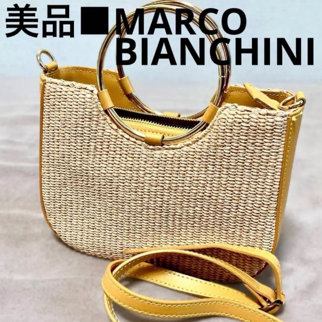 マルコビアンチーニ MARCO BIANCHINI 本革 牛革-