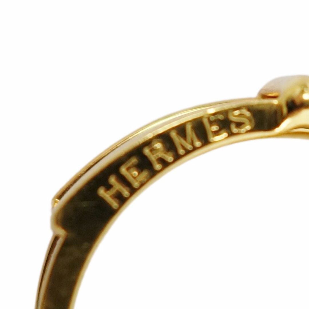 Hermes(エルメス)の美品 エルメス HERMES リング スカーフリング サンチュール ベルトモチーフ ネックウェア アクセサリー レディース ゴールド レディースのアクセサリー(リング(指輪))の商品写真