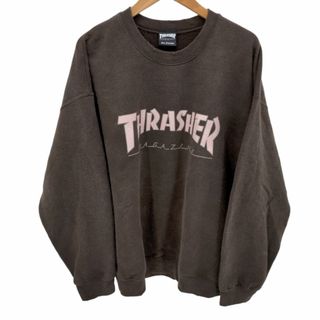 スラッシャー(THRASHER)のTHRASHER(スラッシャー) 別注 クルーネックスウェット USED加工(スウェット)