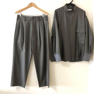 UJOH - 美品 Ujoh ストライプシャツ セットアップの通販｜ラクマ