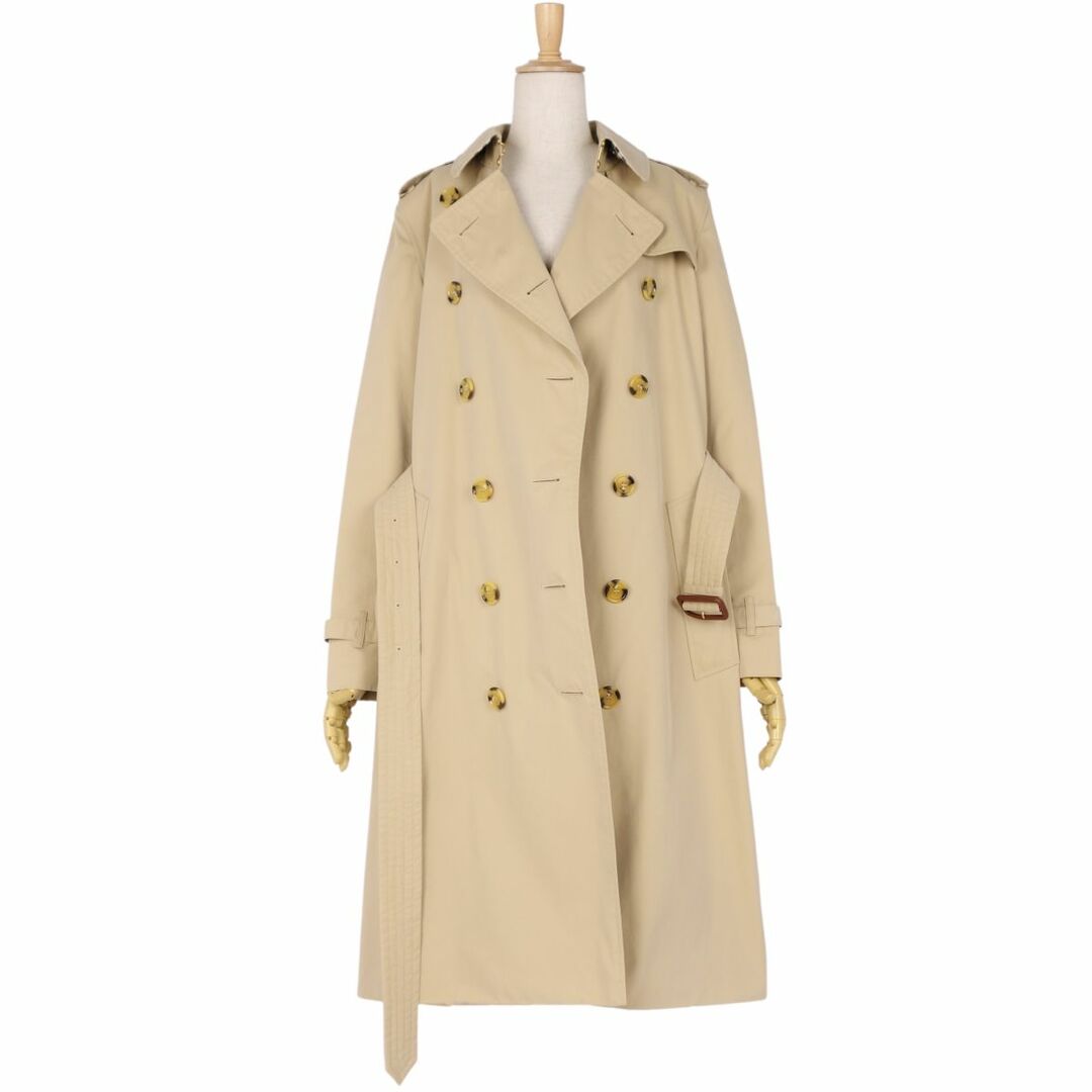 BURBERRY(バーバリー)の美品 バーバリー BURBERRY コート トレンチコート THE KENSINGTON ケンジントン 英国製 アウター レディース UK6 US4 IT38(S相当) ベージュ レディースのジャケット/アウター(トレンチコート)の商品写真