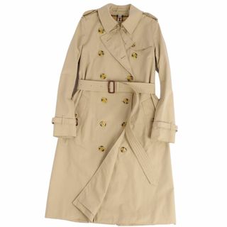 バーバリー(BURBERRY)の美品 バーバリー BURBERRY コート トレンチコート THE KENSINGTON ケンジントン 英国製 アウター レディース UK6 US4 IT38(S相当) ベージュ(トレンチコート)