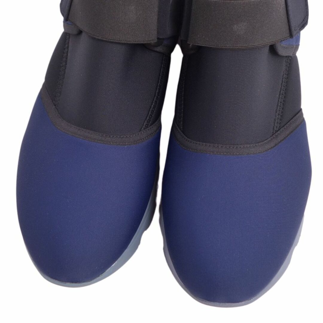 美品 マルニ MARNI スニーカー ネオプレン ベルクロ シューズ 靴 メンズ イタリア製 42(27cm相当) ブルー/ネイビー 2