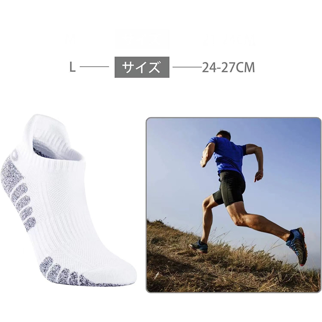 靴下　メンズ　ソックス　男性用靴下6足セット　(24-27cm) メンズのレッグウェア(ソックス)の商品写真
