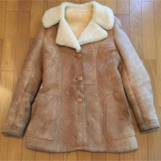 70s vintage JEANNE VALET 購入 ムートンコート(その他)