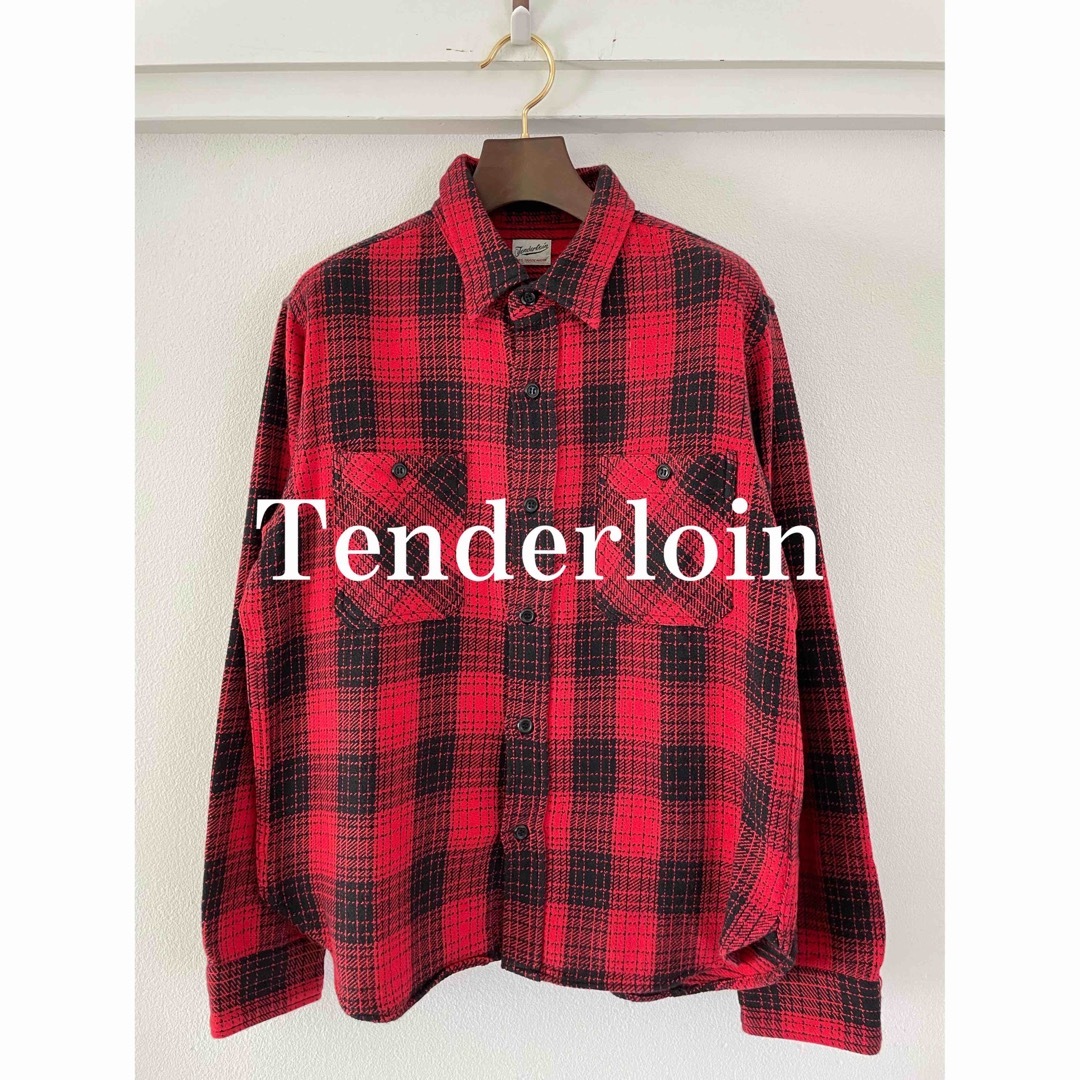 Tenderloin テンダーロイン　バッファローチェックシャツ　長袖シャツトップス